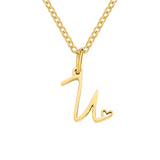 Collier initiale cœur | Or