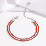 Bracelet Éclat Signature | Or blanc