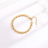 Bracelet à maillons Horloger | Doré