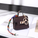 Porte-clés charm mini sac de luxe