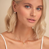Collier lettre d'amour initiale | Or