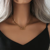 Collier chaîne Unity | Doré