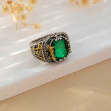 Klara Emerin Ring | Or mélangé