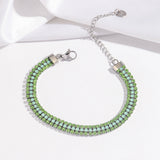 Bracelet Éclat Signature | Or blanc