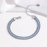 Bracelet Éclat Signature | Or blanc