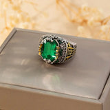 Klara Emerin Ring | Or mélangé