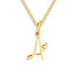 Collier initiale cœur | Or