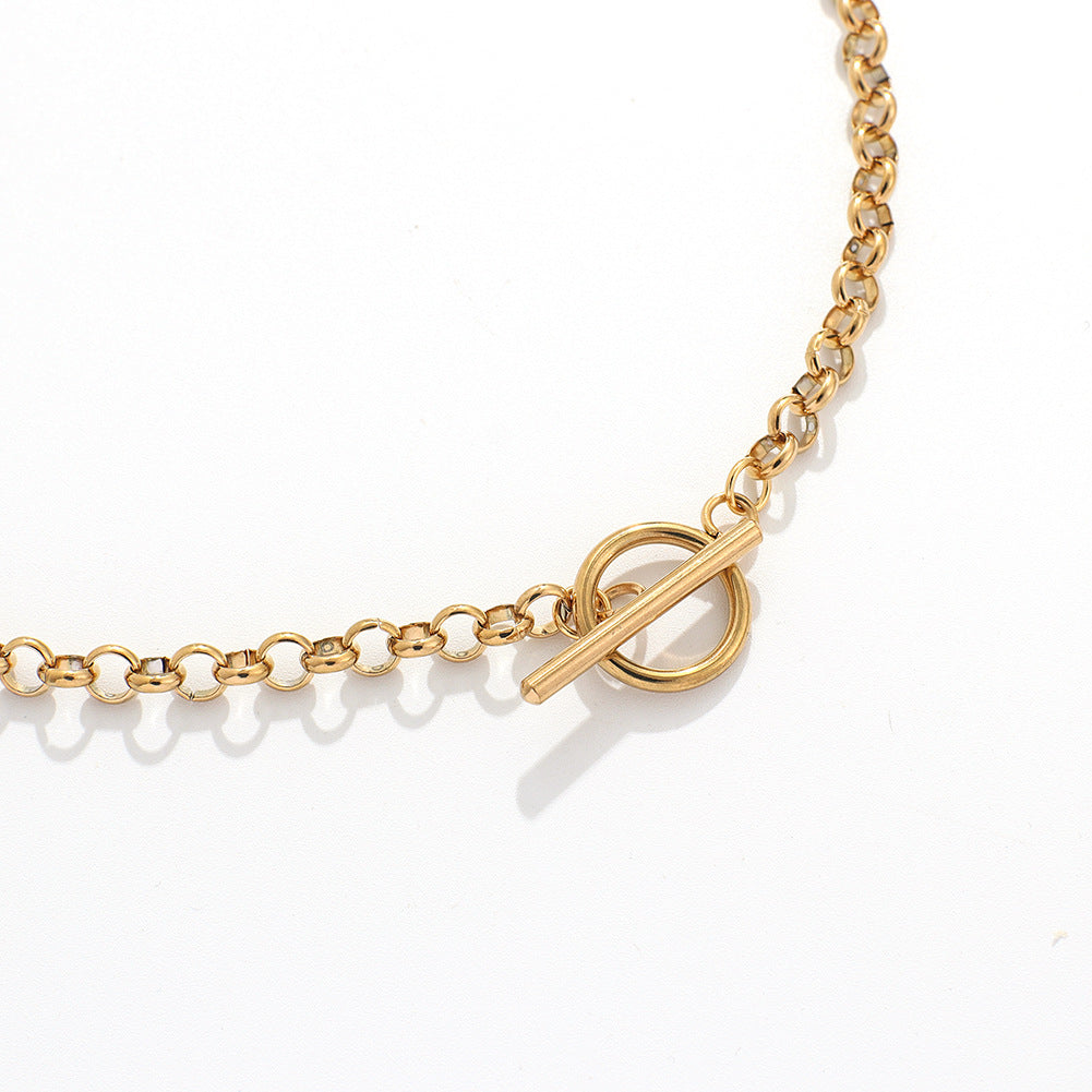 Collier chaîne Unity | Doré