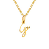 Collier initiale cœur | Or