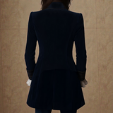 Elise™ | Blazer Velours Élégant — Édition Finale