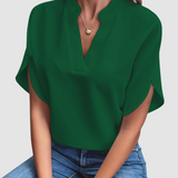 Blouse drapée Elain™