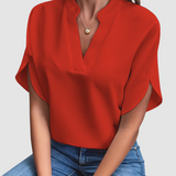 Blouse drapée Elain™