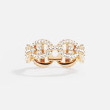 Bague Isla Marina | Or blanc