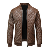 Luca Moretti | Veste en cuir matelassé pour homme