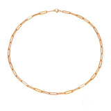 Collier chaîne Archen élégant | Or blanc
