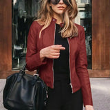 Valentina Moreau | Veste aspect cuir sur mesure pour femme