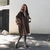 Élodie Marchand | Manteau long en mélange de laine pour femme