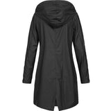 Éliane Moreau | Veste longue à capuche pour femme