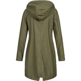 Éliane Moreau | Veste longue à capuche pour femme