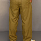 Pantalon à cordon style urbain confortable