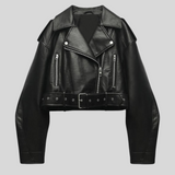 Valentina Moreau | Veste courte en cuir pour femme
