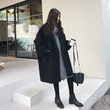 Élodie Marchand | Manteau long en mélange de laine pour femme