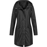 Éliane Moreau | Veste longue à capuche pour femme