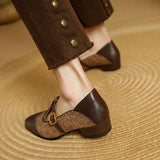 Adeline™ | Chaussures Vintage à Bride en T
