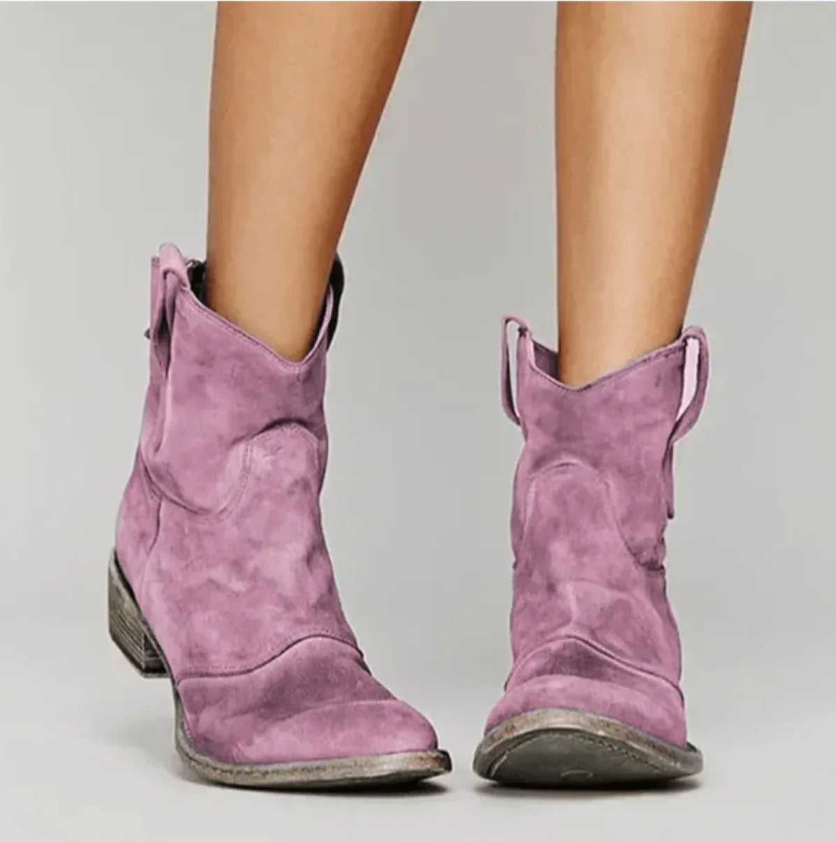 Charlotte - Bottes orthopédiques en daim