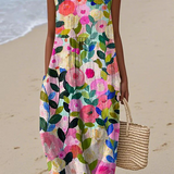 Robe midi fleurie Ava™