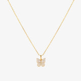 Collier Papillon Radieux | Or