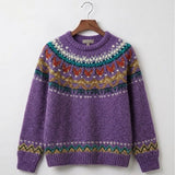 Julie | Pull en maille vintage classique
