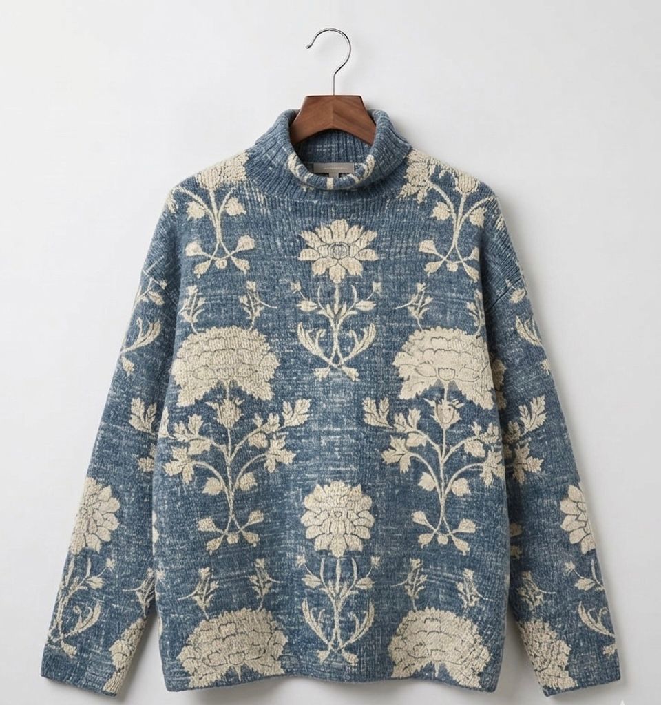 Aimelie | Pull élégant à col roulé