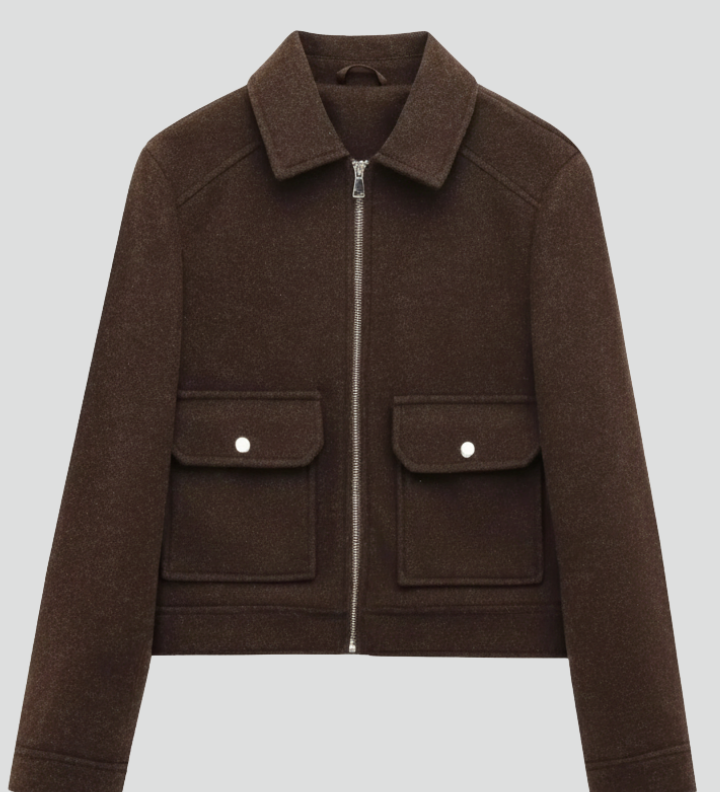 Elodie Sinclair | Bomber court pour femme