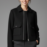 Elodie Sinclair | Bomber court pour femme