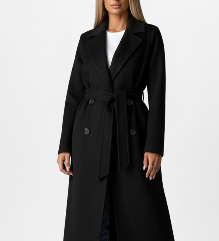 Charlotte Beaumont | Manteau long croisé pour femme