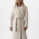 Charlotte Beaumont | Manteau long croisé pour femme