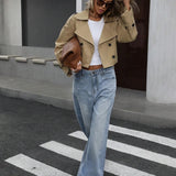 Trench-coat court pour femme — Style automnal Australie