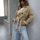 Trench-coat court pour femme — Style automnal Australie