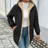 Amelia Rossi | Veste d'hiver longue matelassée pour femme