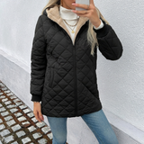 Amelia Rossi | Veste d'hiver longue matelassée pour femme