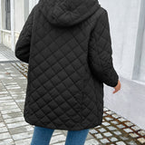 Amelia Rossi | Veste d'hiver longue matelassée pour femme