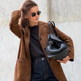 Matteo Laurent | Veste en suédine pour femme