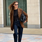 Matteo Laurent | Veste en suédine pour femme