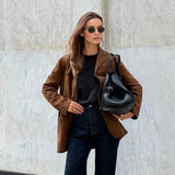 Matteo Laurent | Veste en suédine pour femme