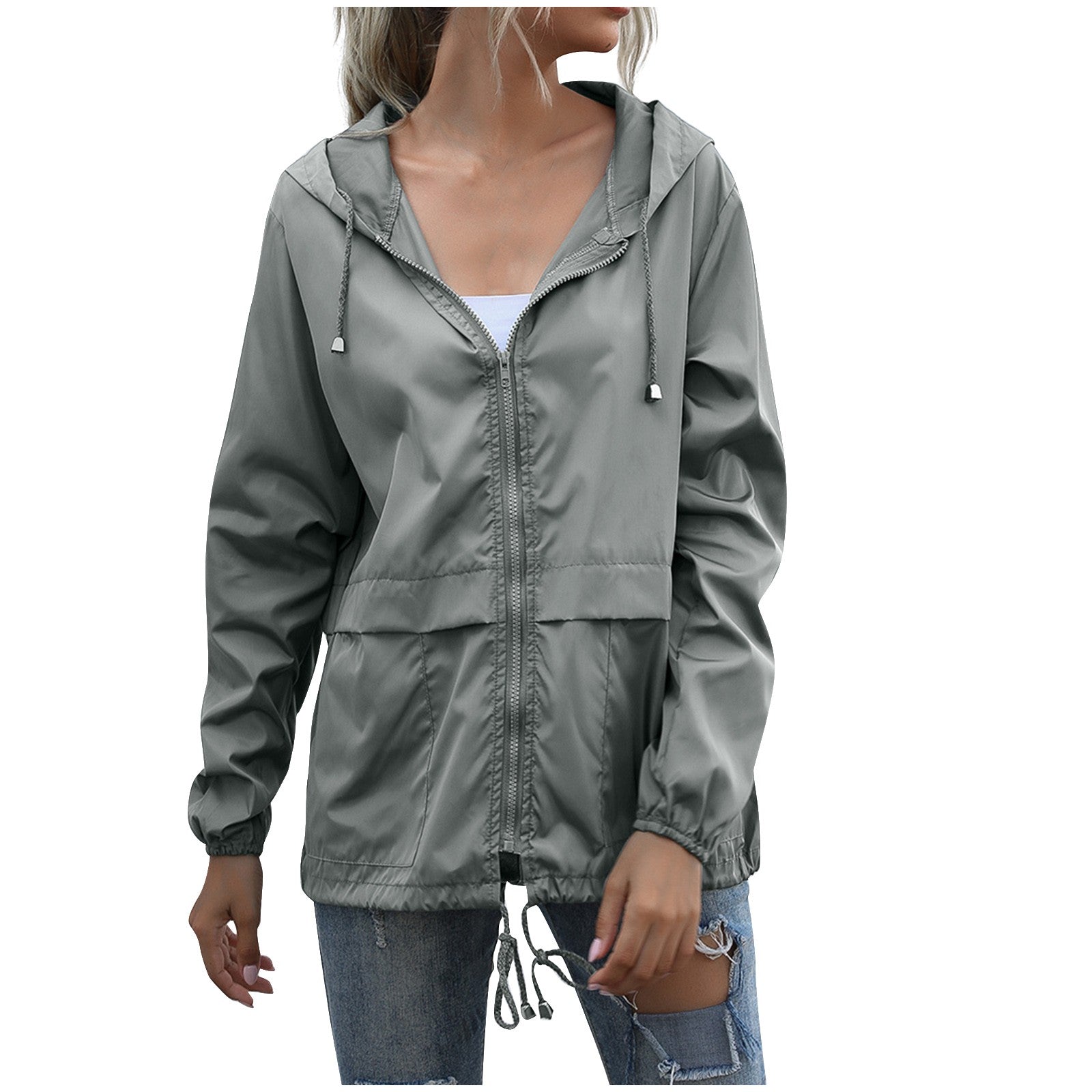 Aurélie Bennett | Veste à capuche légère alliant protection luxueuse et usage quotidien pour femme