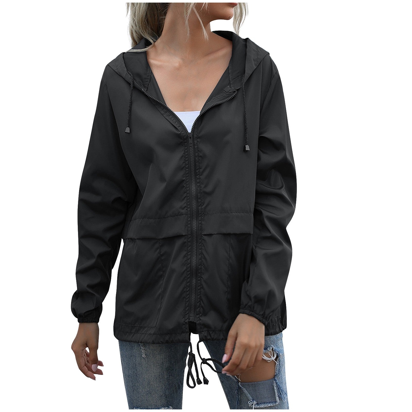 Aurélie Bennett | Veste à capuche légère alliant protection luxueuse et usage quotidien pour femme