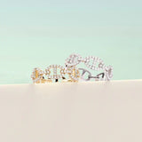 Bague Isla Marina | Or blanc