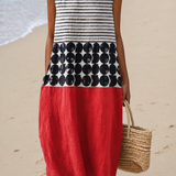 Robe midi bicolore Jane™