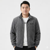 Luca Moretti | Veste zippée côtelée pour homme